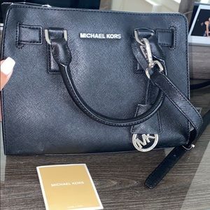 Michael Kors black crossbody bag!